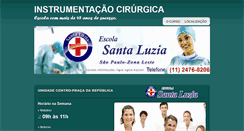 Desktop Screenshot of instrumentacaocirurgica.info